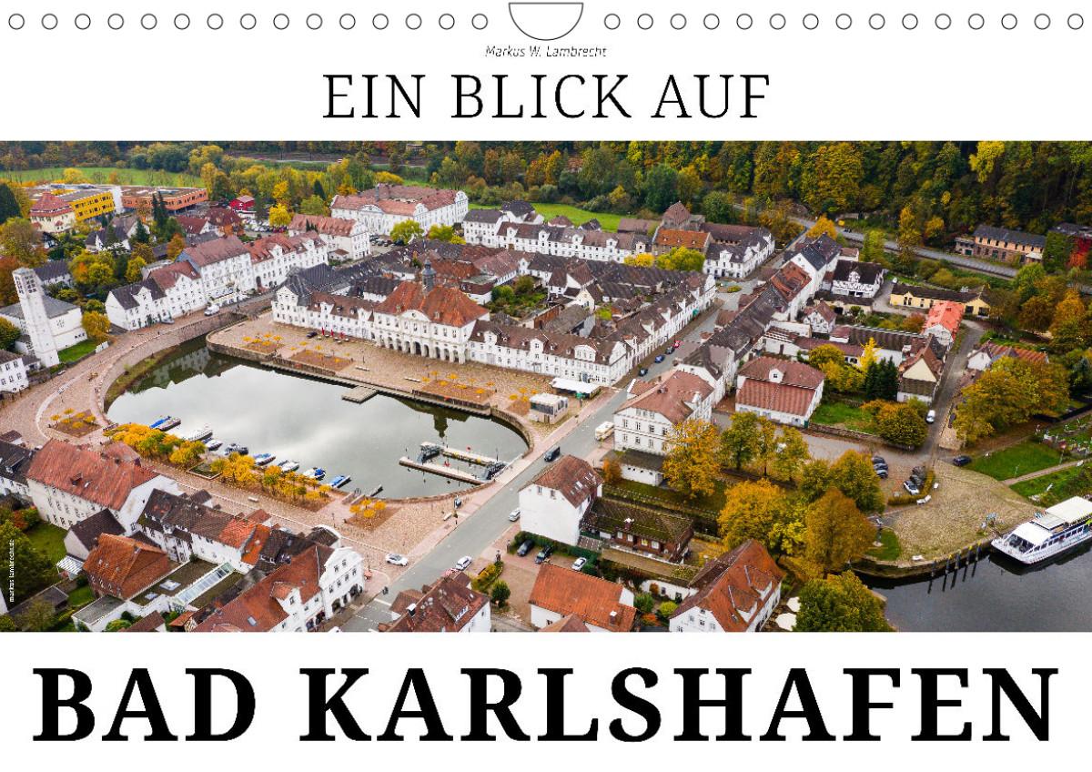 Kalendarz/Pamiętnik Ein Blick auf Bad Karlshafen (Wandkalender 2024 DIN A4 quer) 