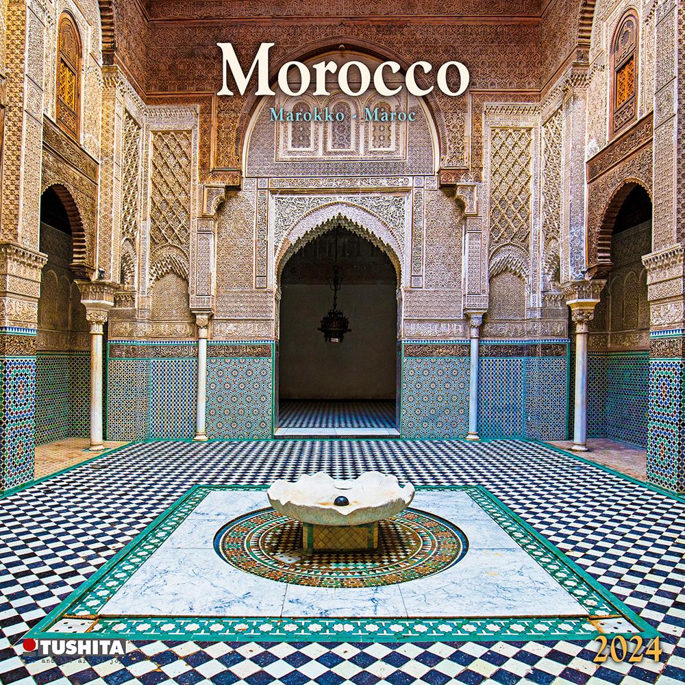 Naptár/Határidőnapló Morocco 2024 