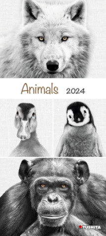 Kalender/Terminbuch Animals 2024 