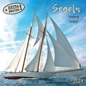 Naptár/Határidőnapló Sailing/Segeln 2024 