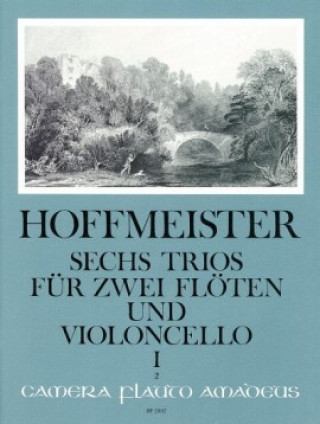 Boek FRANZ ANTON HOFFMEISTER : 6 TRIOS OP. 31 - VOL. 1 (1-3) - 2 FLUTES ET VIOLONCELLE FRANZ ANTON HOFFMEIS