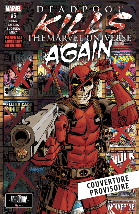 Книга Deadpool remassacre l'univers Marvel - Marvel Multiverse T02 