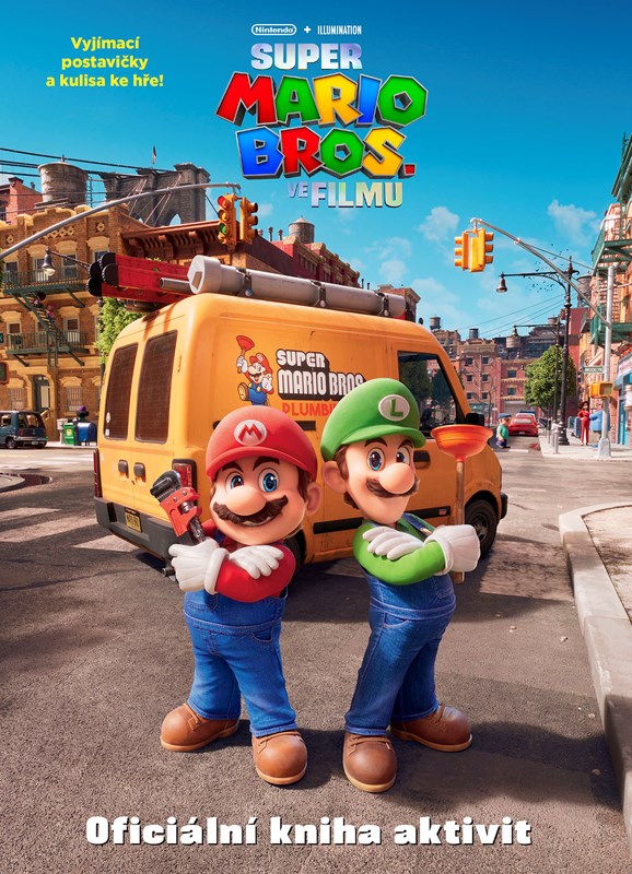 Kniha Super Mario Bros. - Oficiální kniha aktivit 
