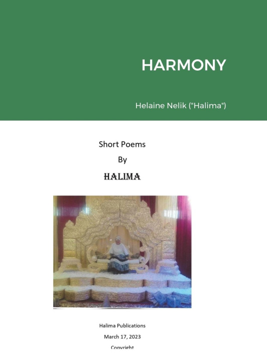 Knjiga HARMONY Helaine Nelik