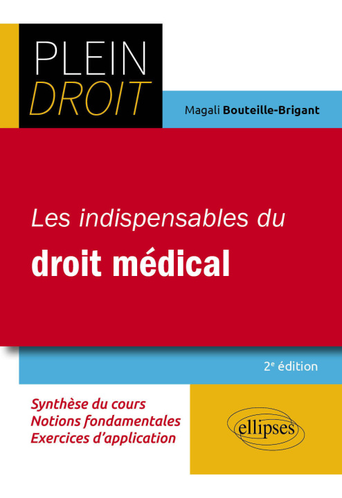 Книга Les indispensables du droit médical Bouteille Brigant