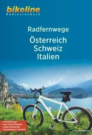 Книга Radfernwege Österreich, Schweiz, Italien 