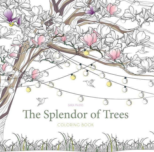 Книга The Wisdom of Trees Coloring Book 