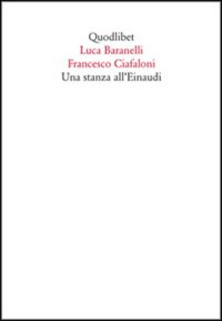 Kniha stanza all'Einaudi Luca Baranelli