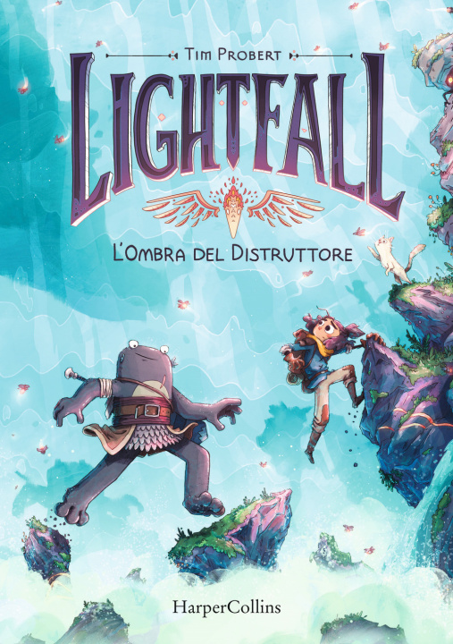 Kniha Lightfall. L'ombra del distruttore Tim Probert