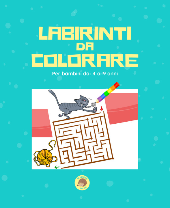 Kniha Labirinti da colorare Andrea Ferraro