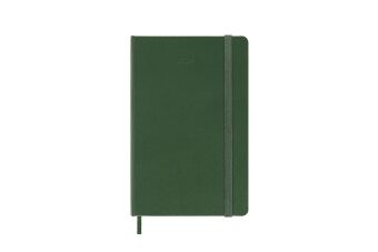 Book Moleskine 12 Monate Tageskalender 2024, Pocket/A6, 1 Tag = 1 Seite, Fester Einband, Myrtengrün 