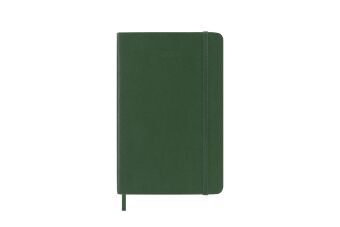Kniha Moleskine 12 Monate Tageskalender 2024, Pocket/A6, 1 Tag = 1 Seite, Weicher Einband, Myrtengrün 