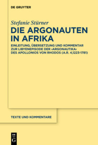 Knjiga Die Argonauten in Afrika Stefanie Stürner
