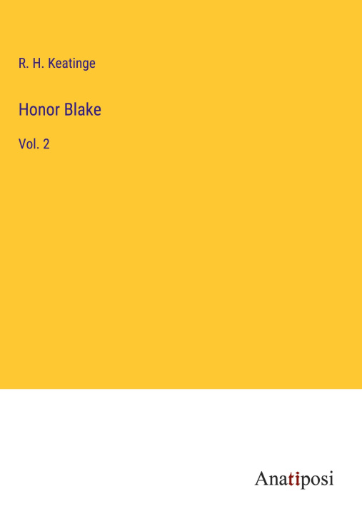 Knjiga Honor Blake R. H. Keatinge