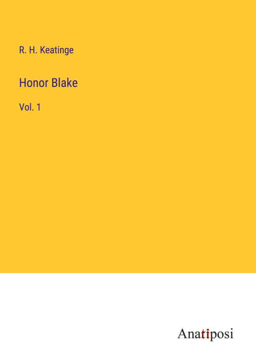 Knjiga Honor Blake R. H. Keatinge