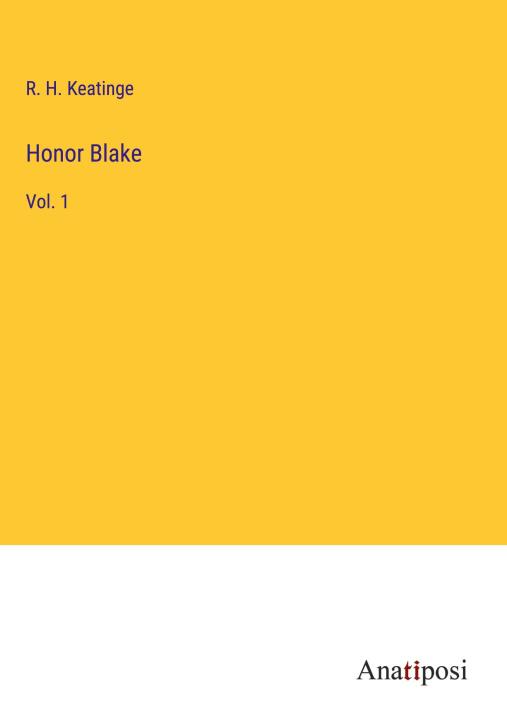 Knjiga Honor Blake R. H. Keatinge