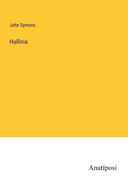 Book Hullinia John Symons