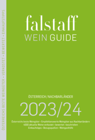 Книга Falstaff Weinguide 2023/24 Falstaff Verlags GmbH