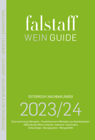 Książka Falstaff Weinguide 2023/24 Falstaff Verlags GmbH