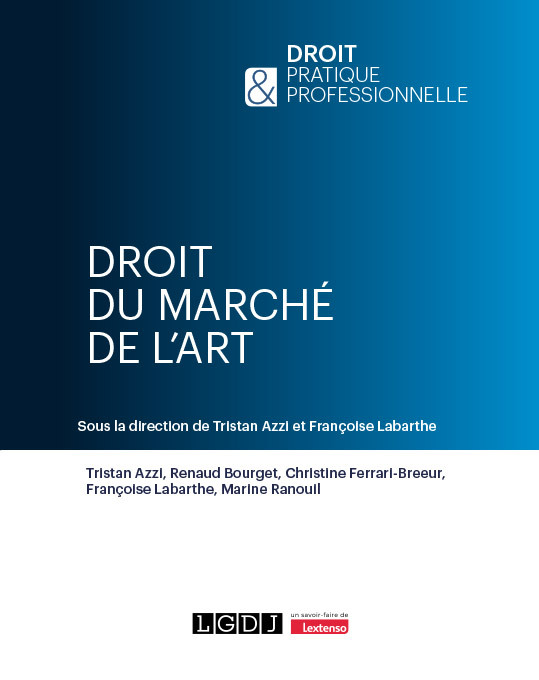 Buch Droit du marché de l'art Azzi