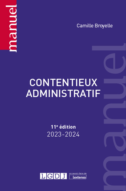 Kniha Contentieux administratif, 11ème édition Broyelle