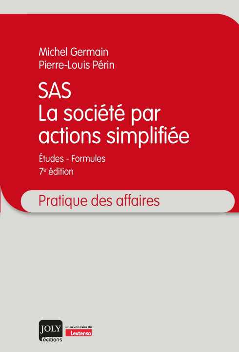 Kniha SAS - La société par actions simplifiée, 7ème édition Périn