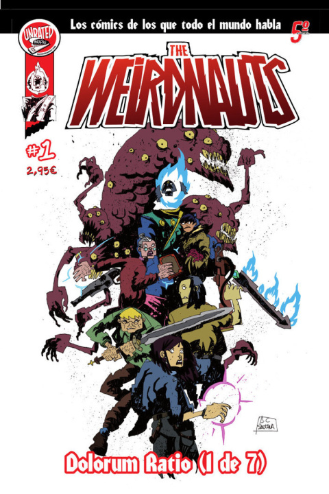 Boek THE WEIRDNAUTS #1 CRUZ SANTANA