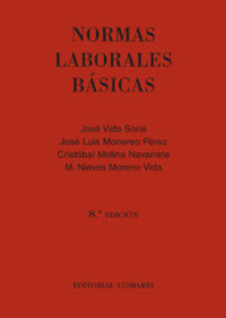 Knjiga NORMAS LABORALES BASICAS VIDA SORIA