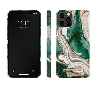 Igra/Igračka iDeal of Sweden iPhone 12/12 PRO Fashion Case Golden Jade Marble 