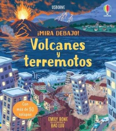 Knjiga VOLCANES Y TERREMOTOS 