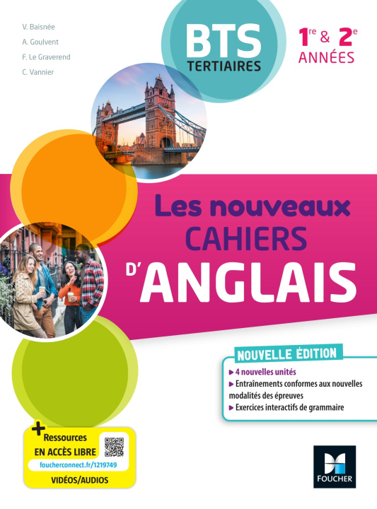 Könyv Les Nouveaux Cahiers d'ANGLAIS - BTS Tertiaires - 1re et 2e années - Ed. 2023 - Livre élève Valérie Baisnée