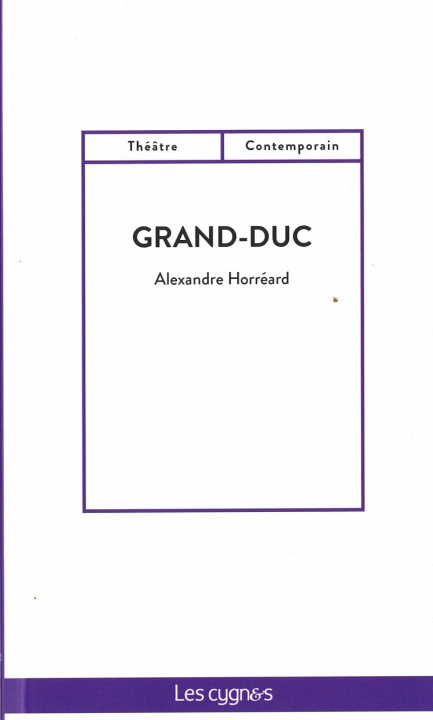 Knjiga GRAND-DUC HORREARD
