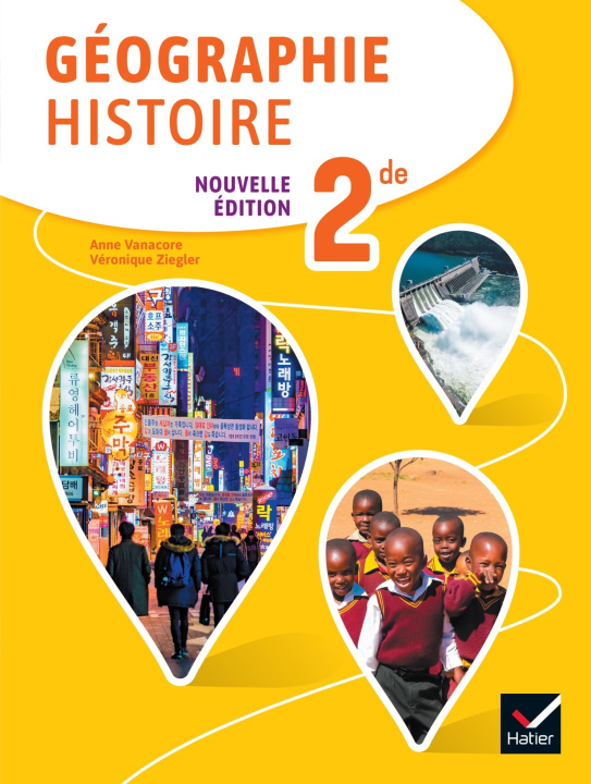 Könyv Histoire Géographie 2de - Éd. 2023 - livre de l'élève Martin Ivernel