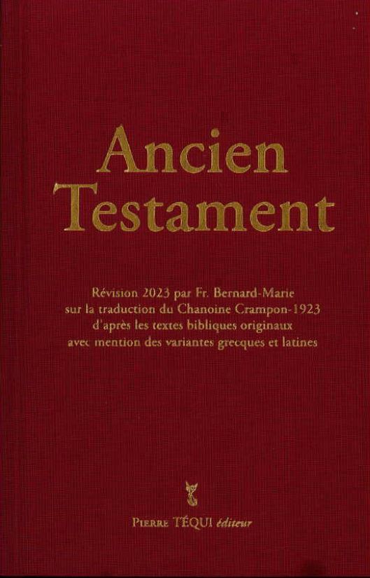 Книга Ancien Testament Fr. Bernard-Marie