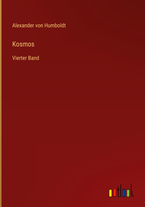 Knjiga Kosmos Alexander von Humboldt