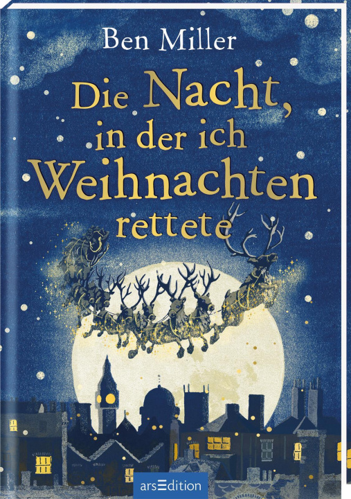 Kniha Die Nacht, in der ich Weihnachten rettete Ben Miller