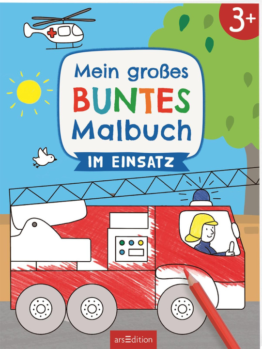 Kniha Mein großes buntes Malbuch - Im Einsatz Lena Bellermann