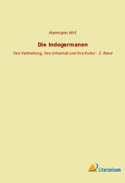 Knjiga Die Indogermanen 