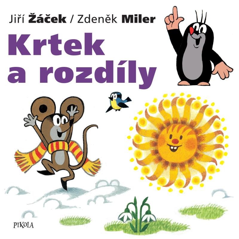Book Krtek a rozdíly Jiří Žáček
