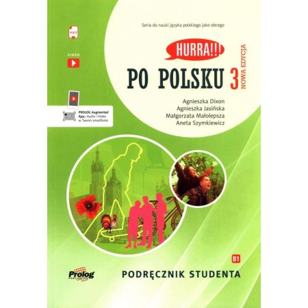 Könyv HURRA!!! PO POLSKU 3 Podrecznik Studenta. Nowa Edycja Agnieszka Jasinska