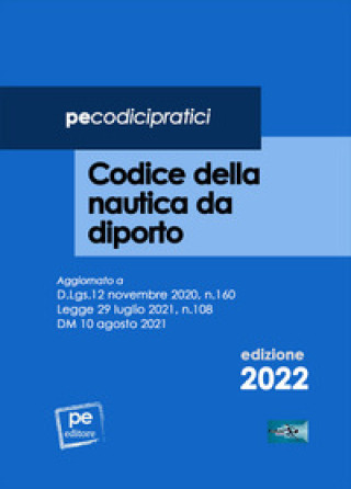 Könyv Codice della nautica da diporto 2022 
