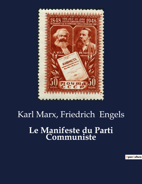 Carte Le Manifeste du Parti Communiste Karl Marx
