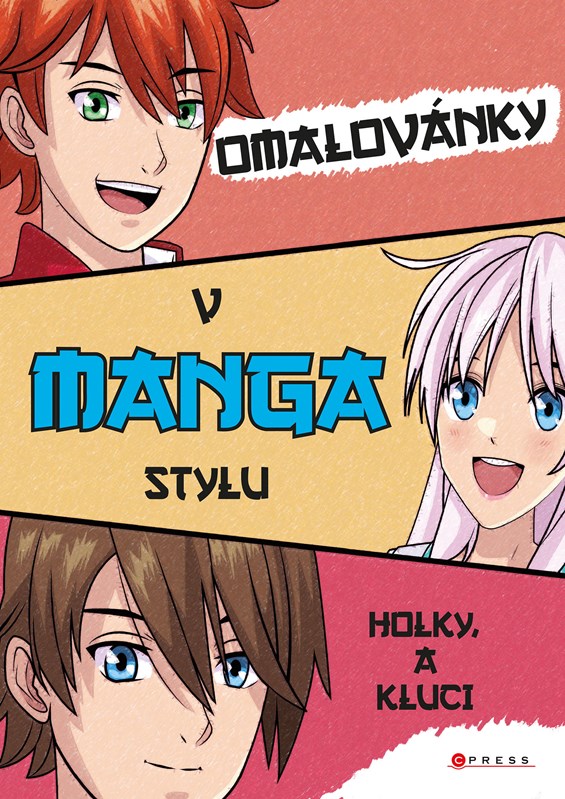 Carte Omalovánky v manga stylu 