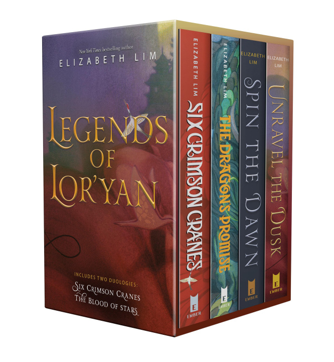 Kniha Legends of Lor'yan 4-Book Boxed Set: Six Crimson Cranes; The Dragon's Promise; Spin the Dawn; Unravel the Dusk 