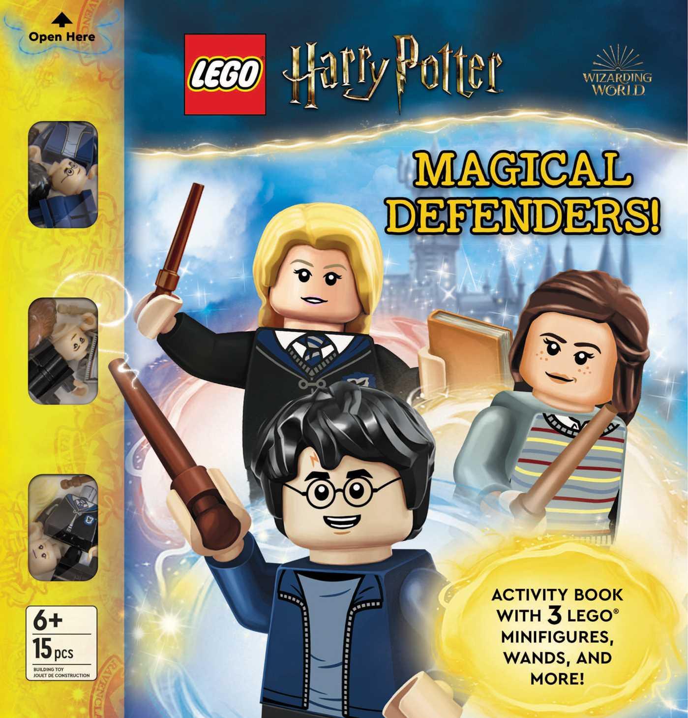 Книга Lego Harry Potter: Magical Defenders: Activity Book with 3 Minifigures and Accessories 