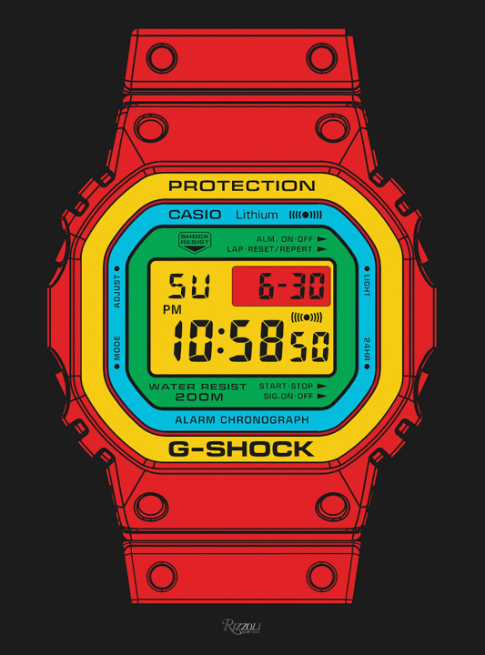 Kniha G-Shock Tom Sachs