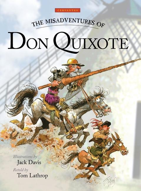 Kniha The Misadventures of Don Quixote Tom Lathrop