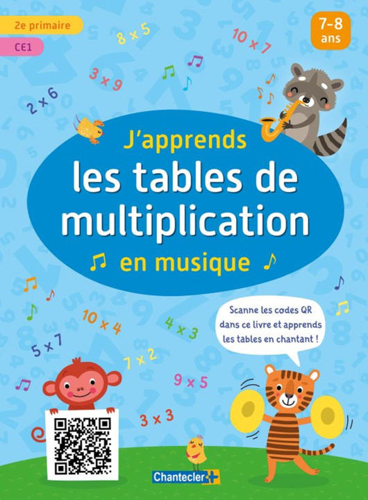 Knjiga Les tables de multiplication (avec code QR) THEISSEN