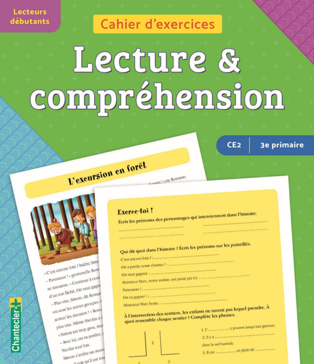 Βιβλίο Cahier d'exercices Compréhension Lecture CE2 