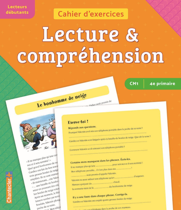 Kniha Cahier d'exercices Compréhension Lecture CM1 